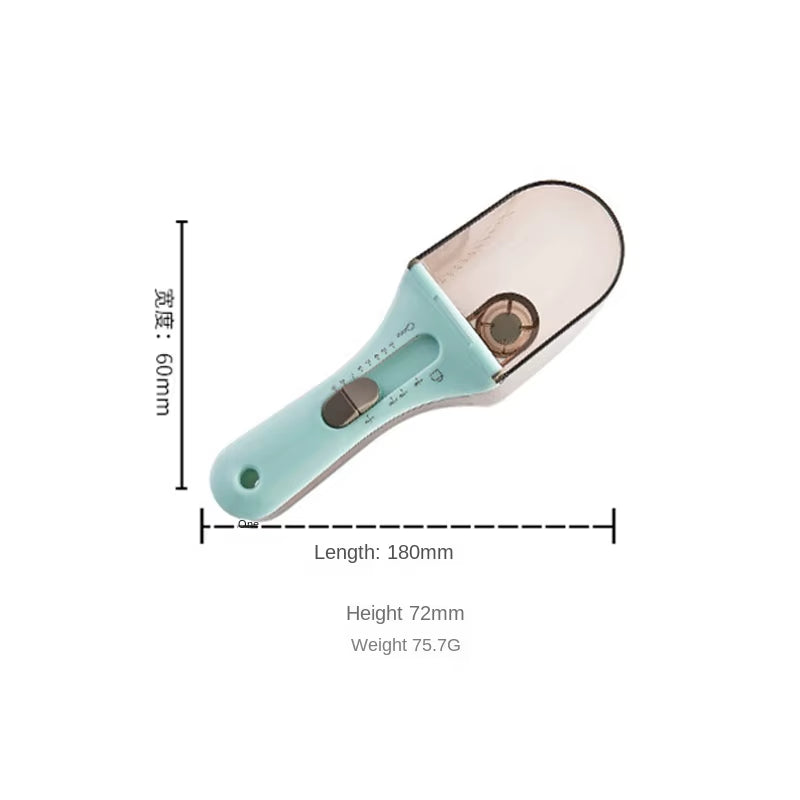 Adjustable Measuring Spoon Baking Plastic Measuring Spoon Kitchen Tool Plastic Measuring Spoon Adjustable Measuring Spoon Set